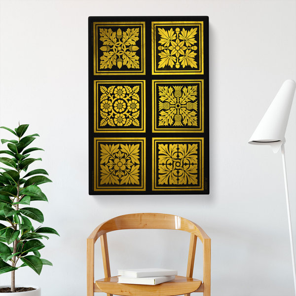 Gold Geometric Wall Art Wayfair.co.uk